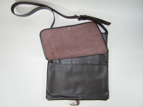 Outside easy access pocket under flap