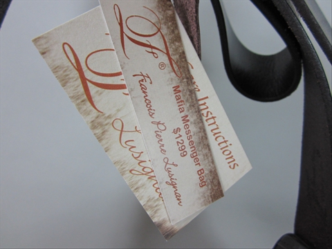 Leather Care Tag
